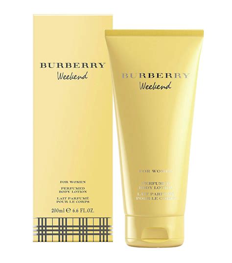 burberry weekend crema corpo|burberry goddess body cream.